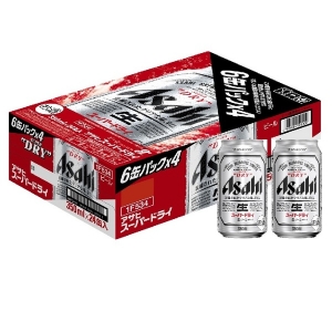 アサヒスーパードライ 350ml×24本 1ケース